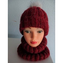 BONNET ET SNOOD ADULTE